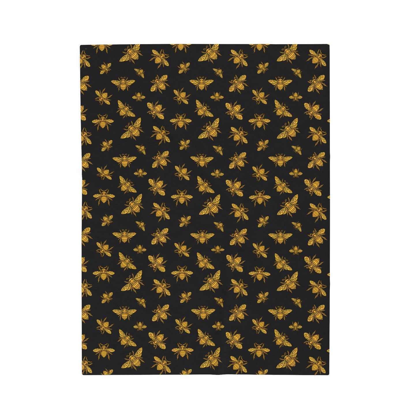 HoneyPlusCo Merch | Honey Bee Plush Blanket Style 9