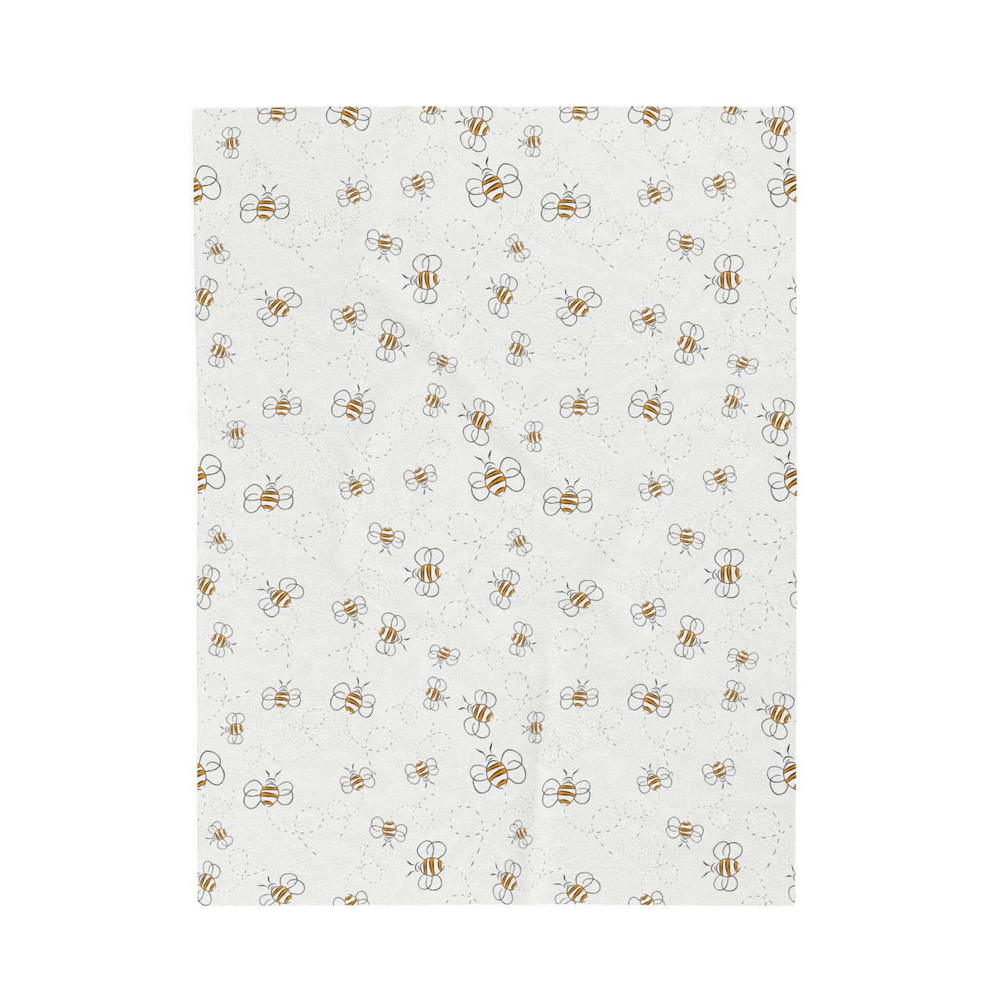 HoneyPlusCo Merch | Honey Bee Plush Blanket Style 10