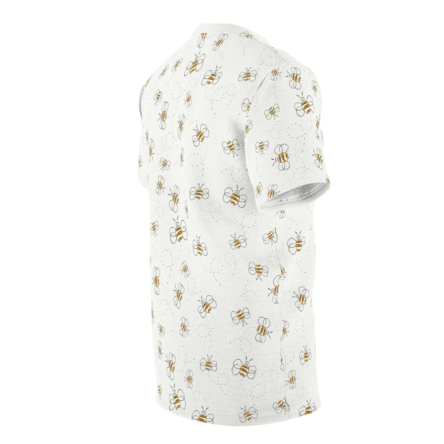 HoneyPlusCo Merch | Honey Bee T Shirt - Full Print Style 10