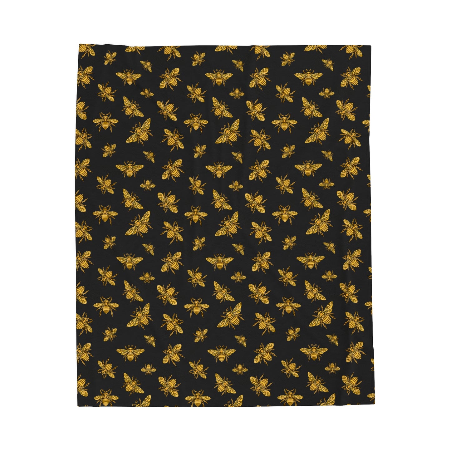 HoneyPlusCo Merch | Honey Bee Plush Blanket Style 9
