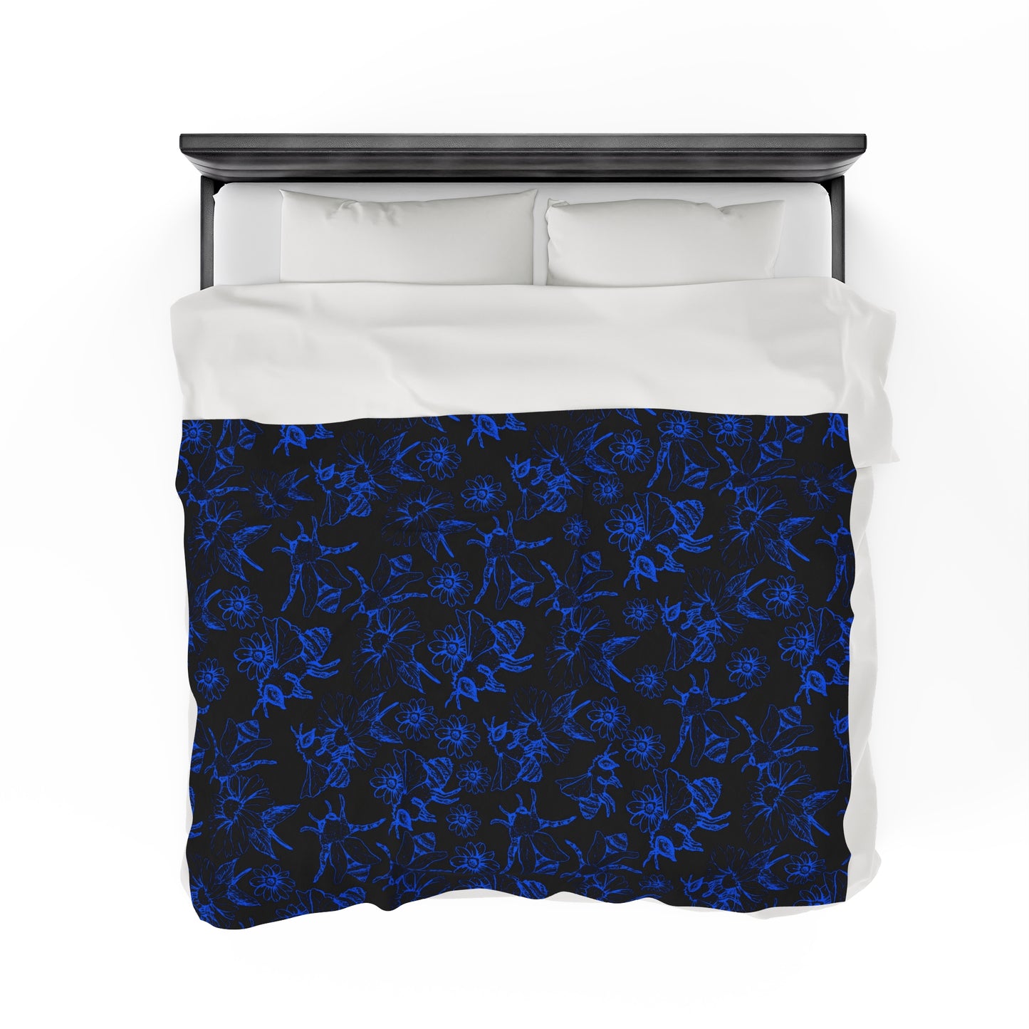 HoneyPlusCo Merch | Honey Bee Plush Blanket Style 4