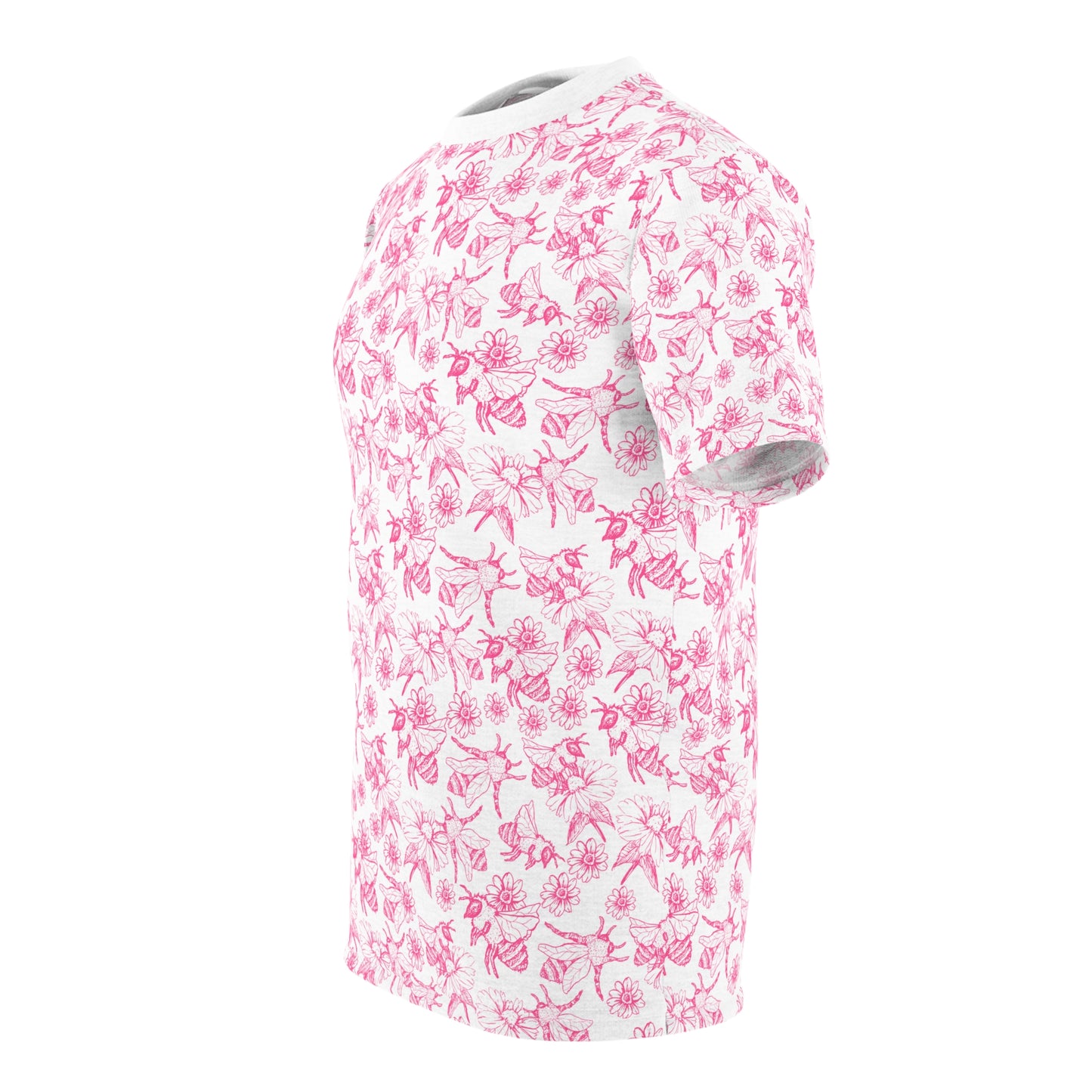 HoneyPlusCo Merch | Honey Bee T Shirt - Full Print Style 5