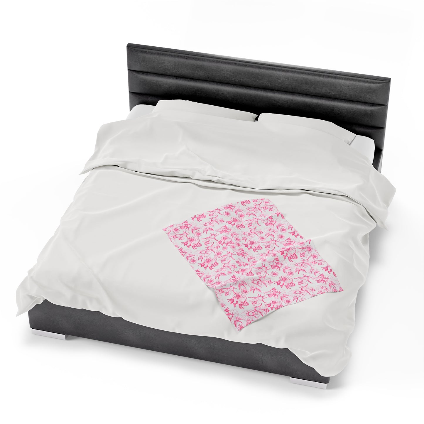 HoneyPlusCo Merch | Honey Bee Plush Blanket Style 5