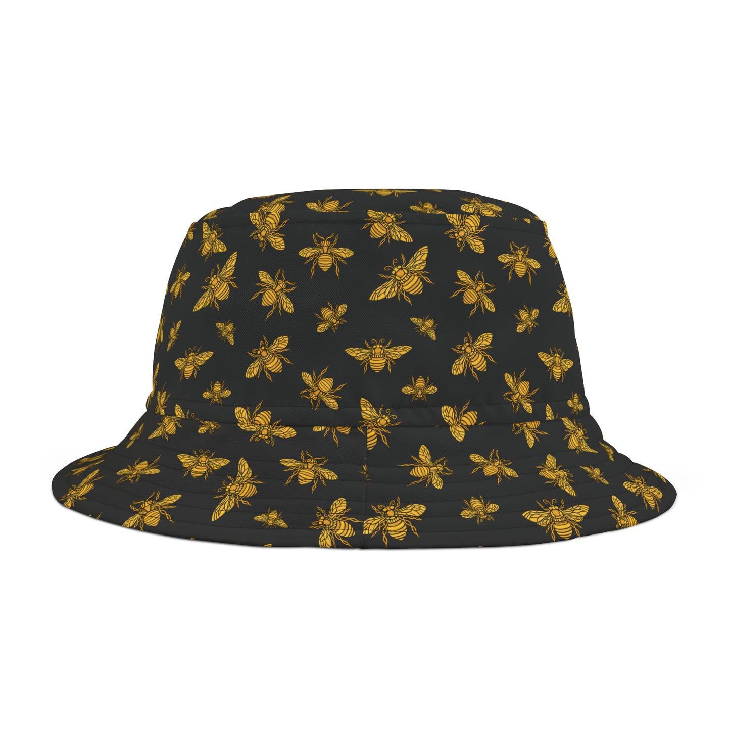 HoneyPlusCo Merch | Honey Bee Bucket Hat - Full Print Style 9