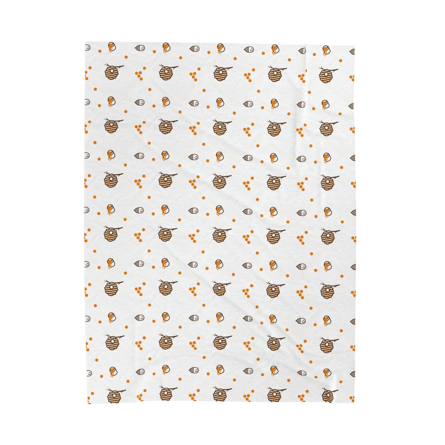 HoneyPlusCo Merch | Honey Bee Plush Blanket Style 12