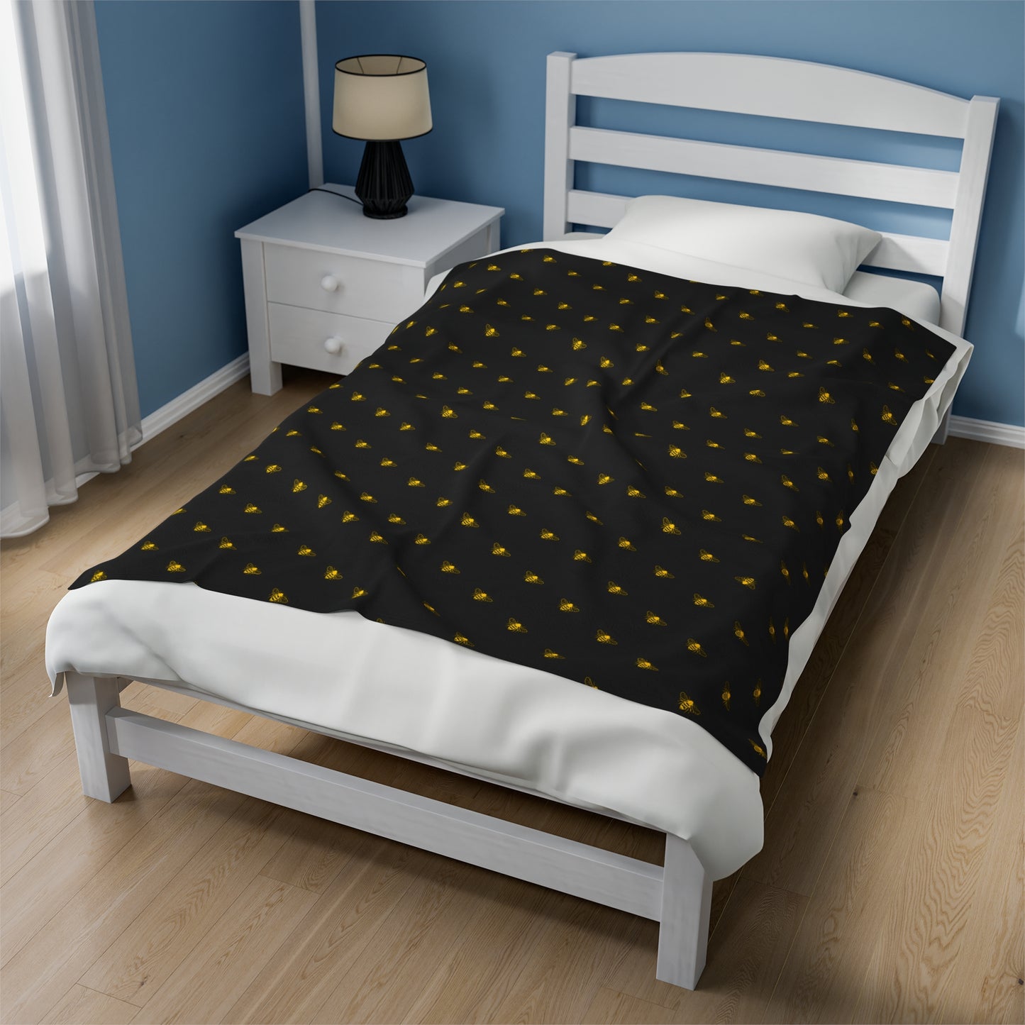 HoneyPlusCo Merch | Honey Bee Plush Blanket Style 7