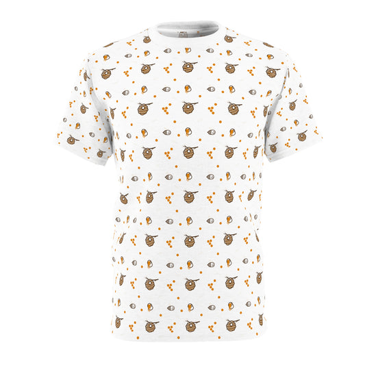 HoneyPlusCo Merch | Honey Bee T Shirt - Full Print Style 12