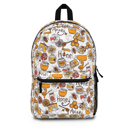HoneyPlusCo Merch | Honey Bee Backpack Style 11