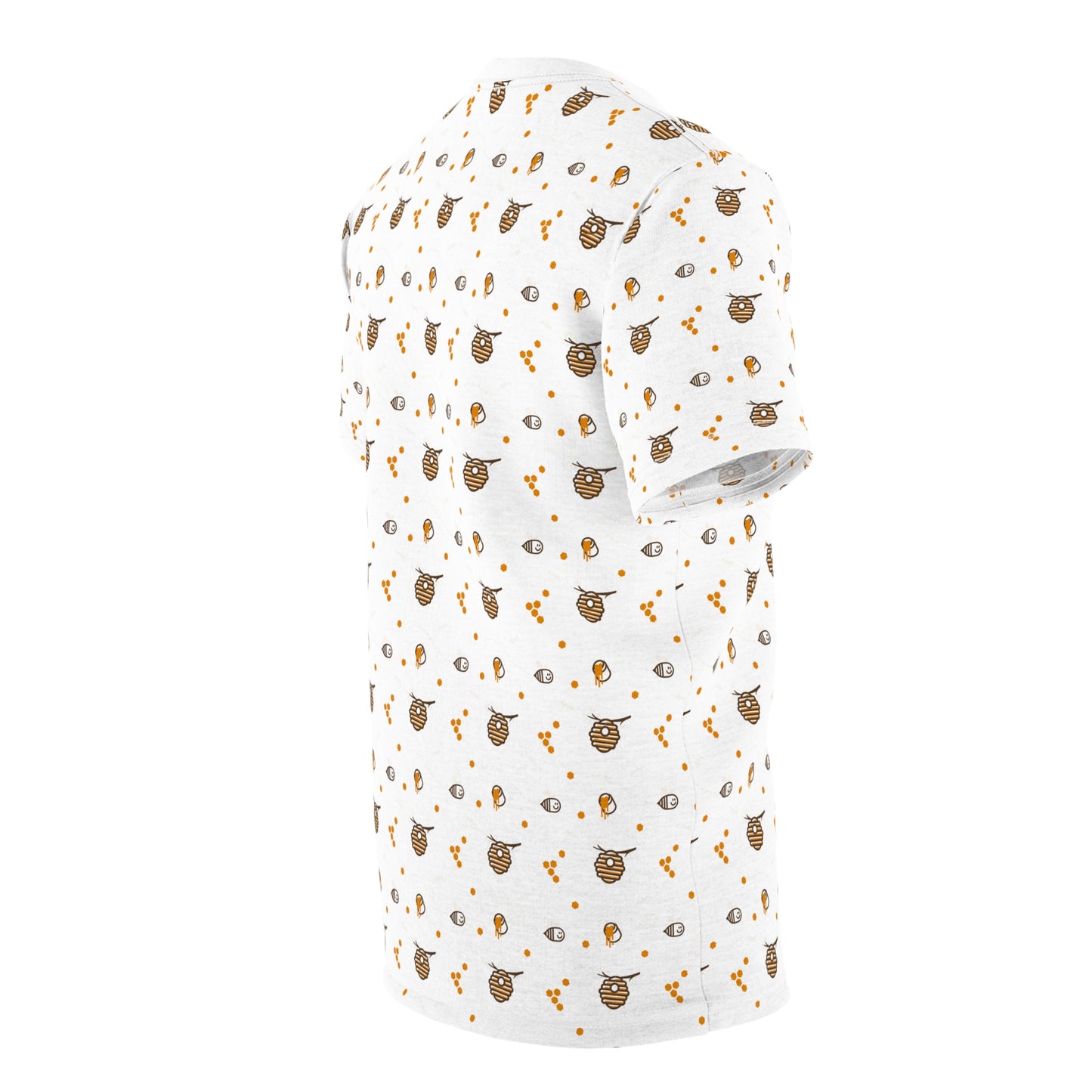 HoneyPlusCo Merch | Honey Bee T Shirt - Full Print Style 12