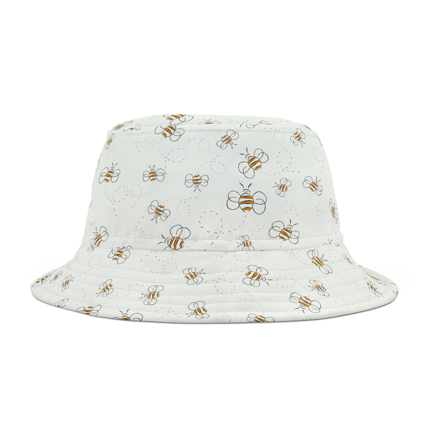 HoneyPlusCo Merch | Honey Bee Bucket Hat - Full Print Style 10