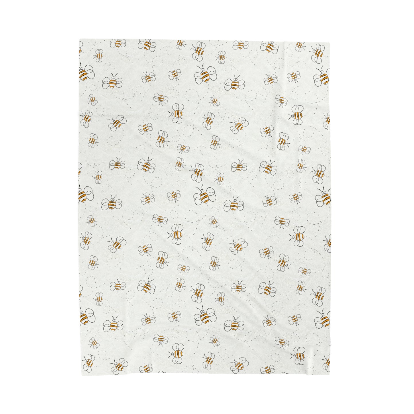 HoneyPlusCo Merch | Honey Bee Plush Blanket Style 10