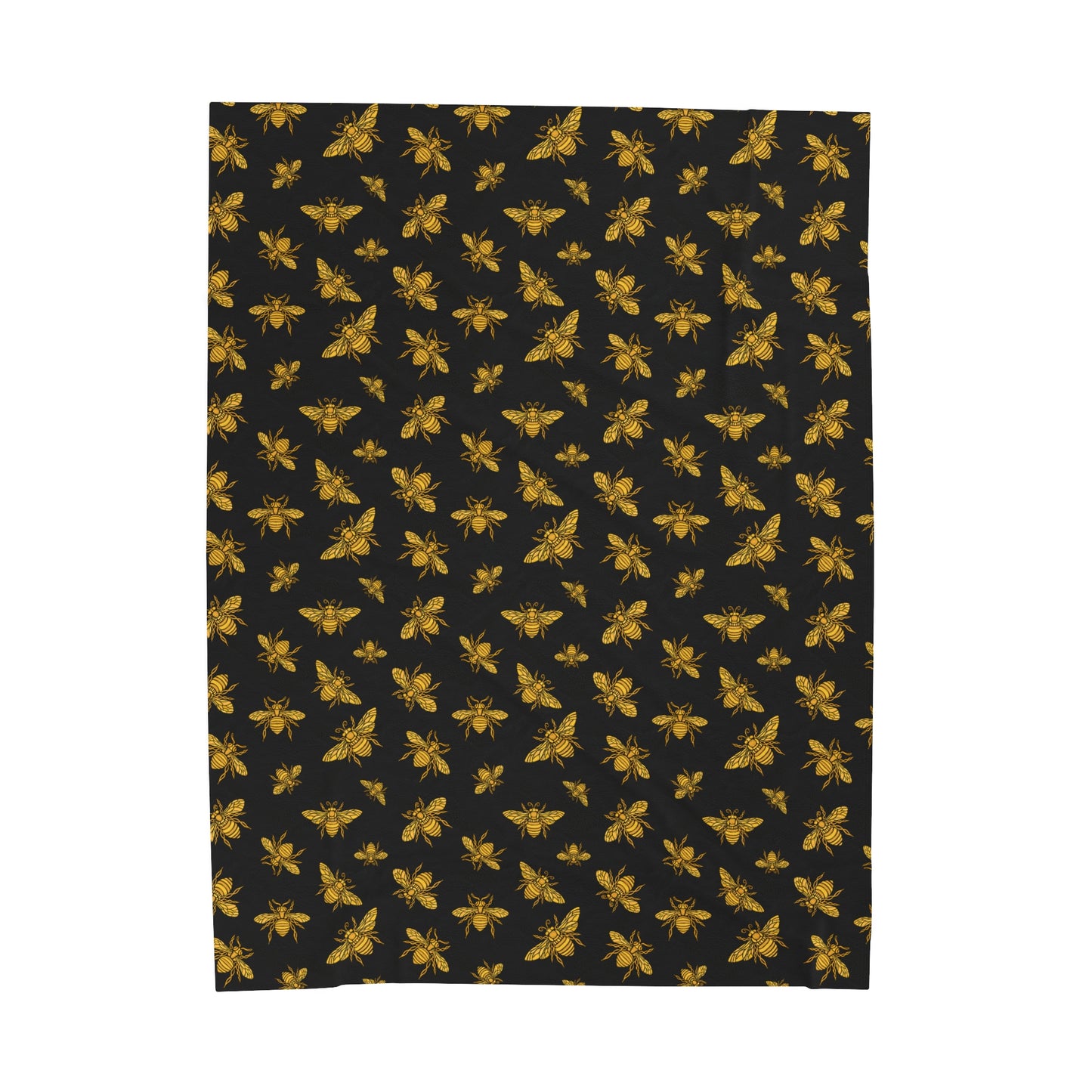HoneyPlusCo Merch | Honey Bee Plush Blanket Style 9