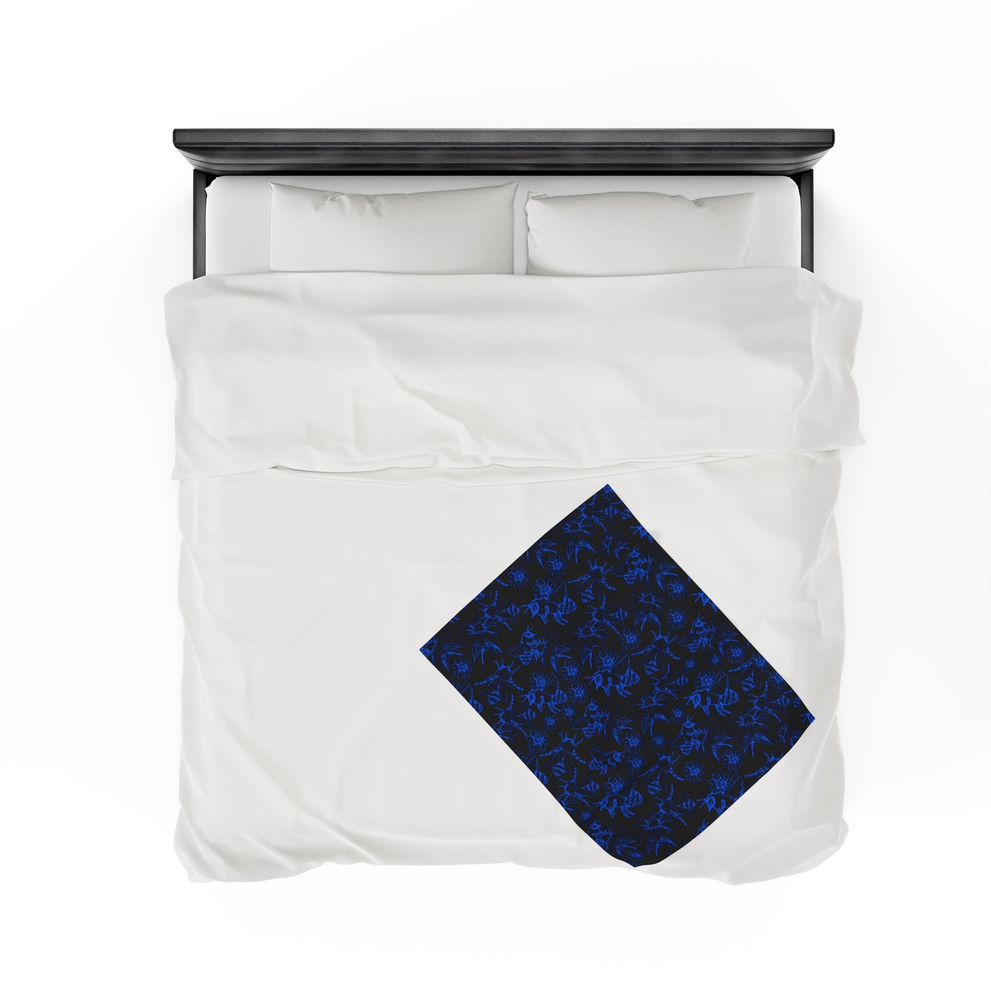 HoneyPlusCo Merch | Honey Bee Plush Blanket Style 4