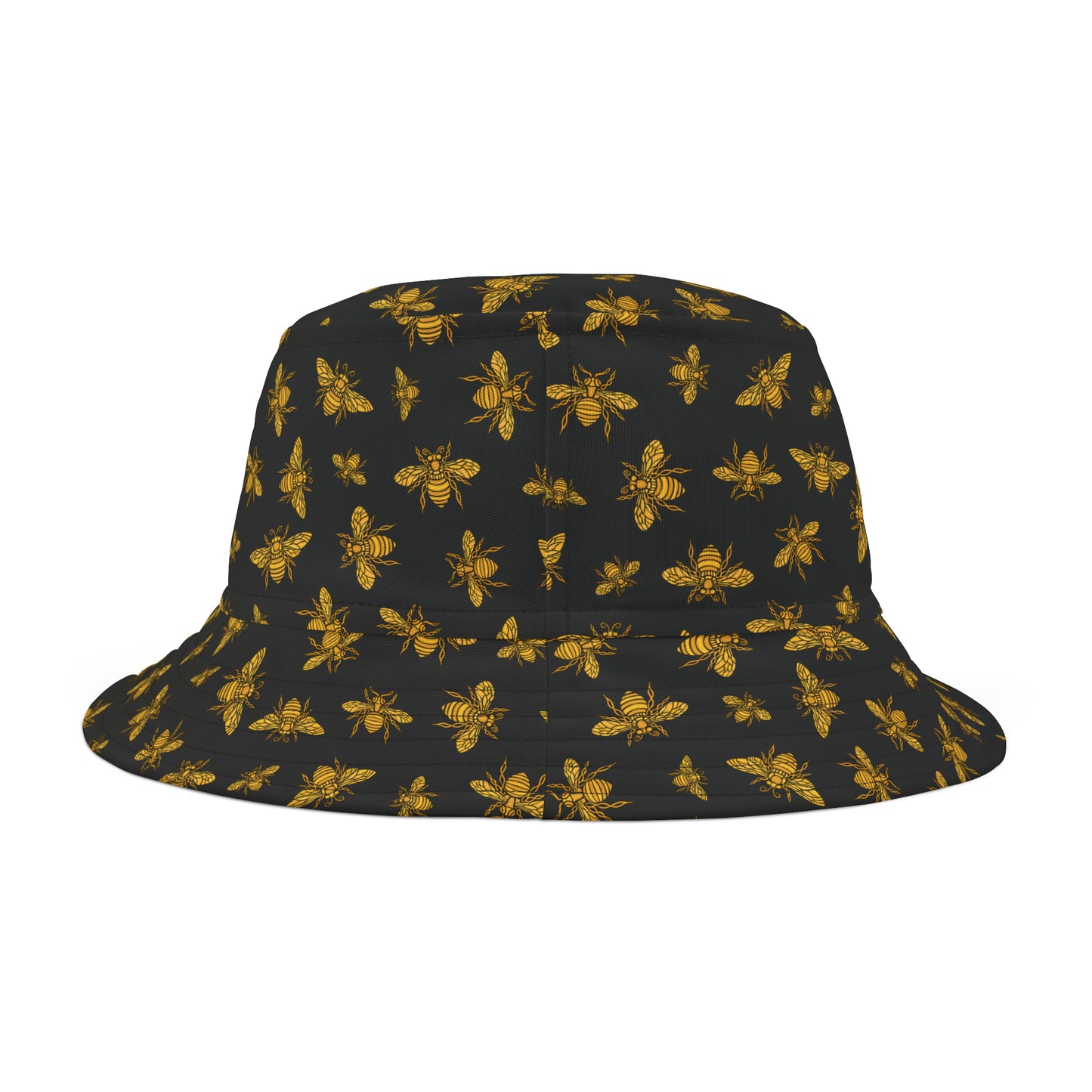 HoneyPlusCo Merch | Honey Bee Bucket Hat - Full Print Style 9