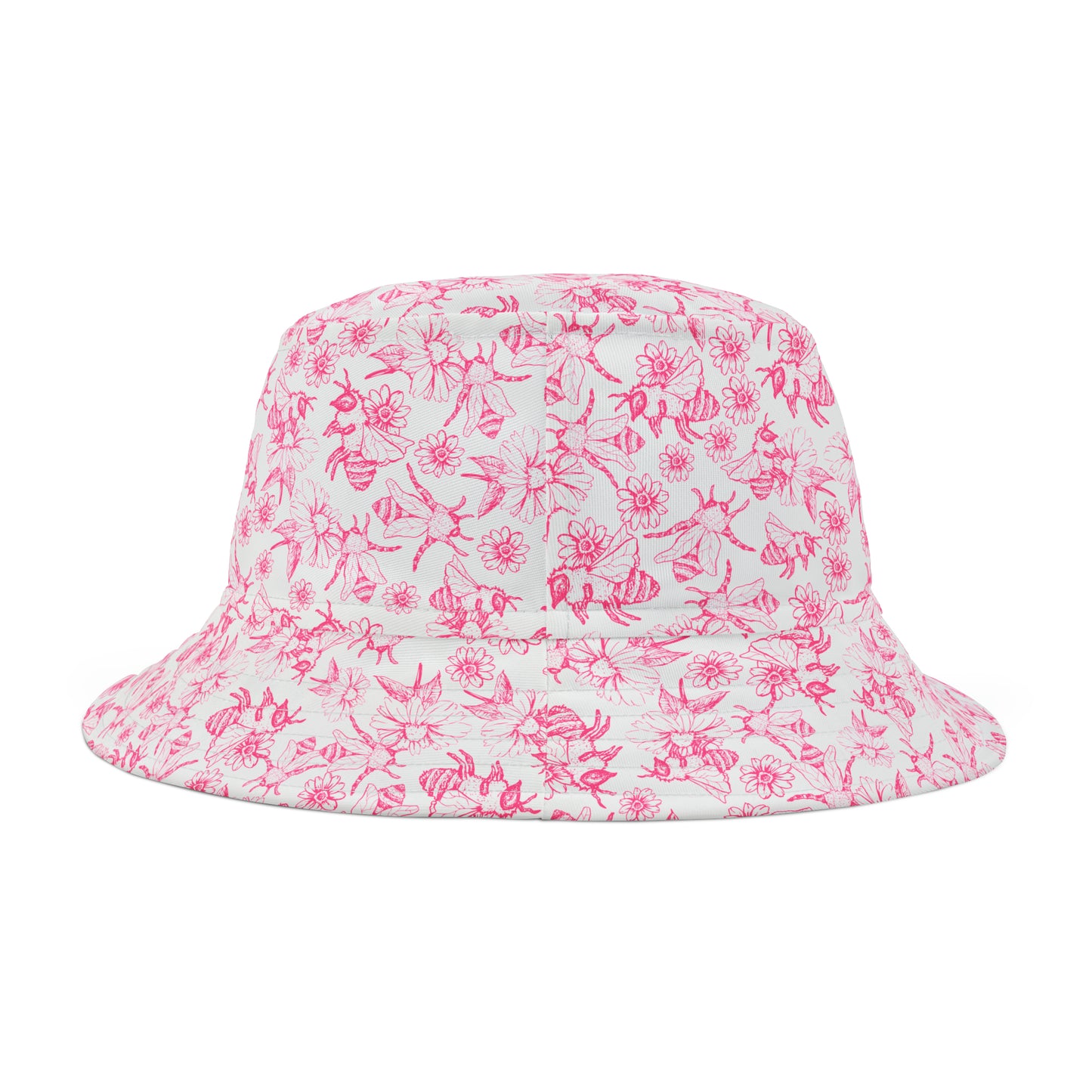 HoneyPlusCo Merch | Honey Bee Bucket Hat - Full Print Style 5