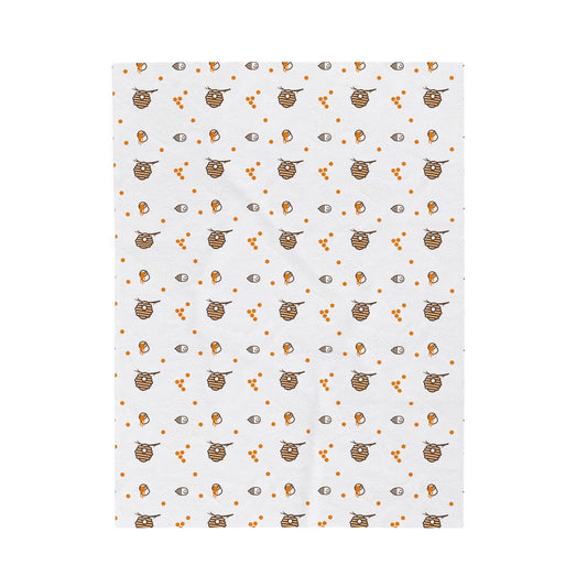 HoneyPlusCo Merch | Honey Bee Plush Blanket Style 12