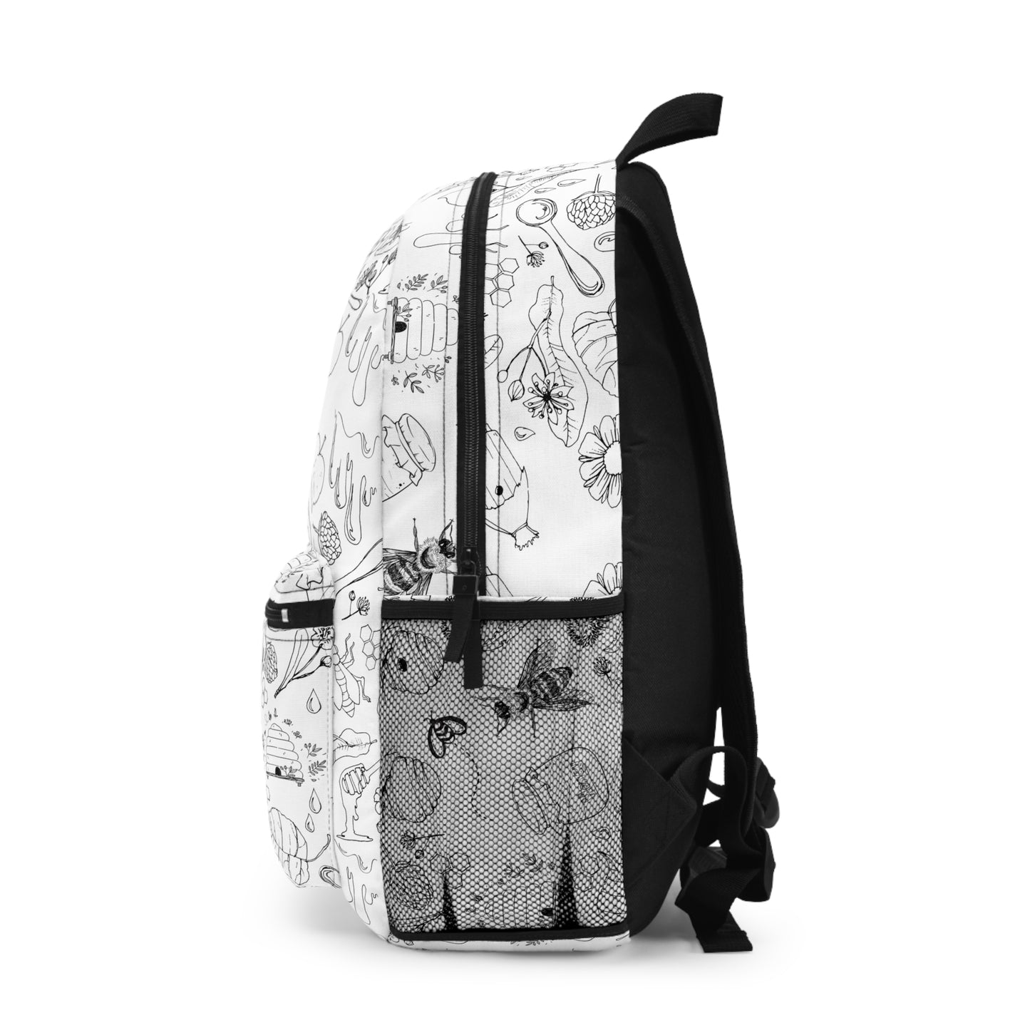 HoneyPlusCo Merch | Honey Bee Backpack Style 2