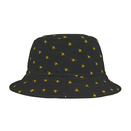 HoneyPlusCo Merch | Honey Bee Bucket Hat - Full Print Style 7