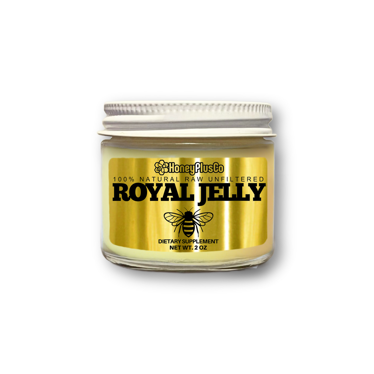 HoneyPlusCo | 100% Natural Fresh Royal Jelly