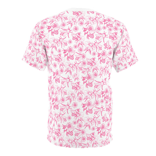 HoneyPlusCo Merch | Honey Bee T Shirt - Full Print Style 5