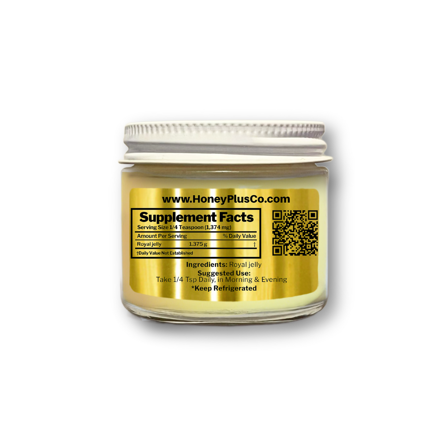 HoneyPlusCo | 100% Natural Fresh Royal Jelly