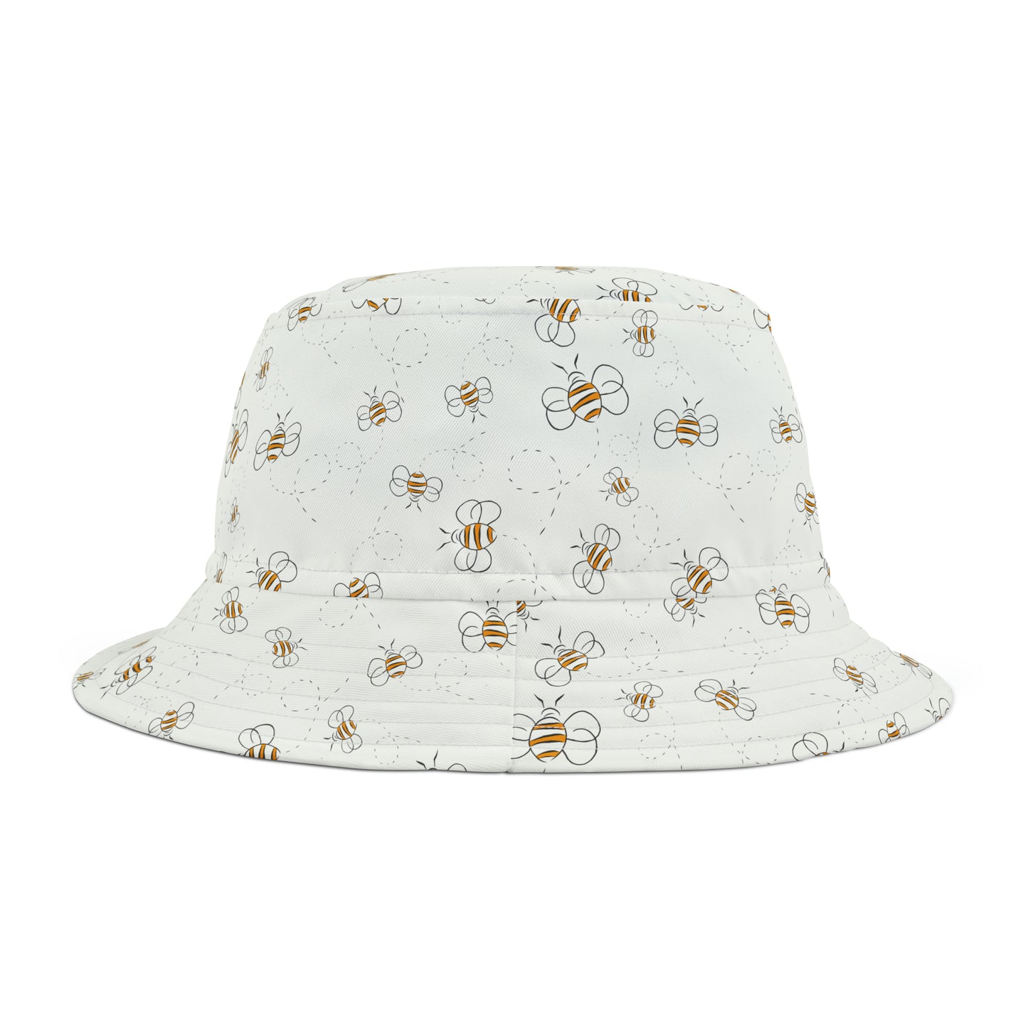 HoneyPlusCo Merch | Honey Bee Bucket Hat - Full Print Style 10