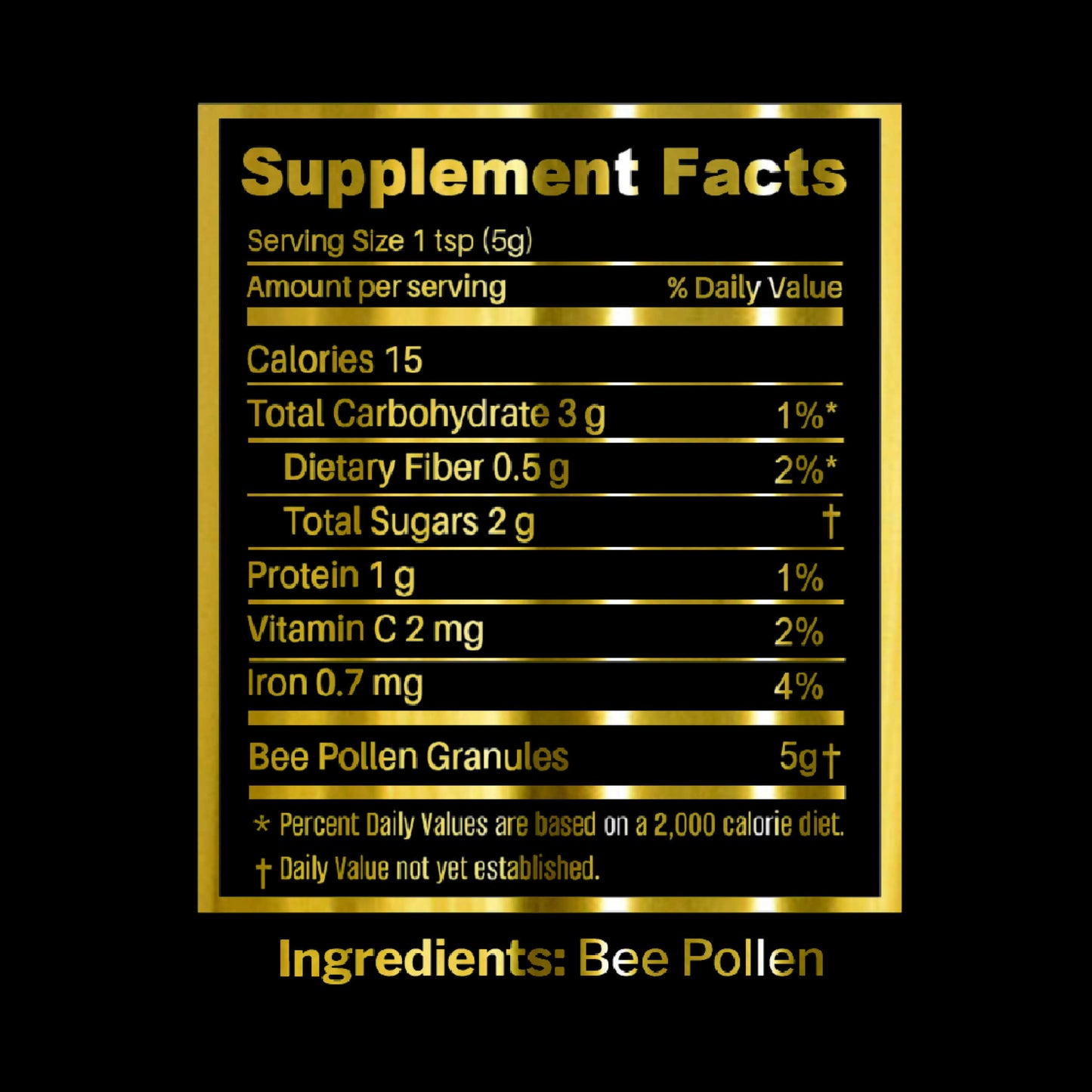 HoneyPlusCo | 100% Natural Raw Unfiltered Bee Pollen