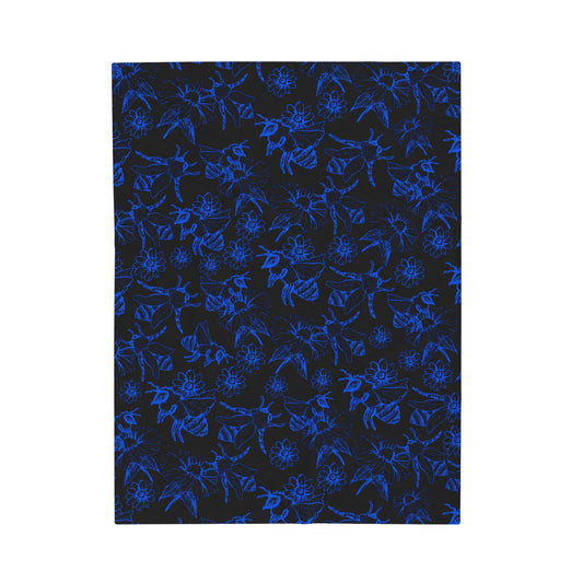 HoneyPlusCo Merch | Honey Bee Plush Blanket Style 4