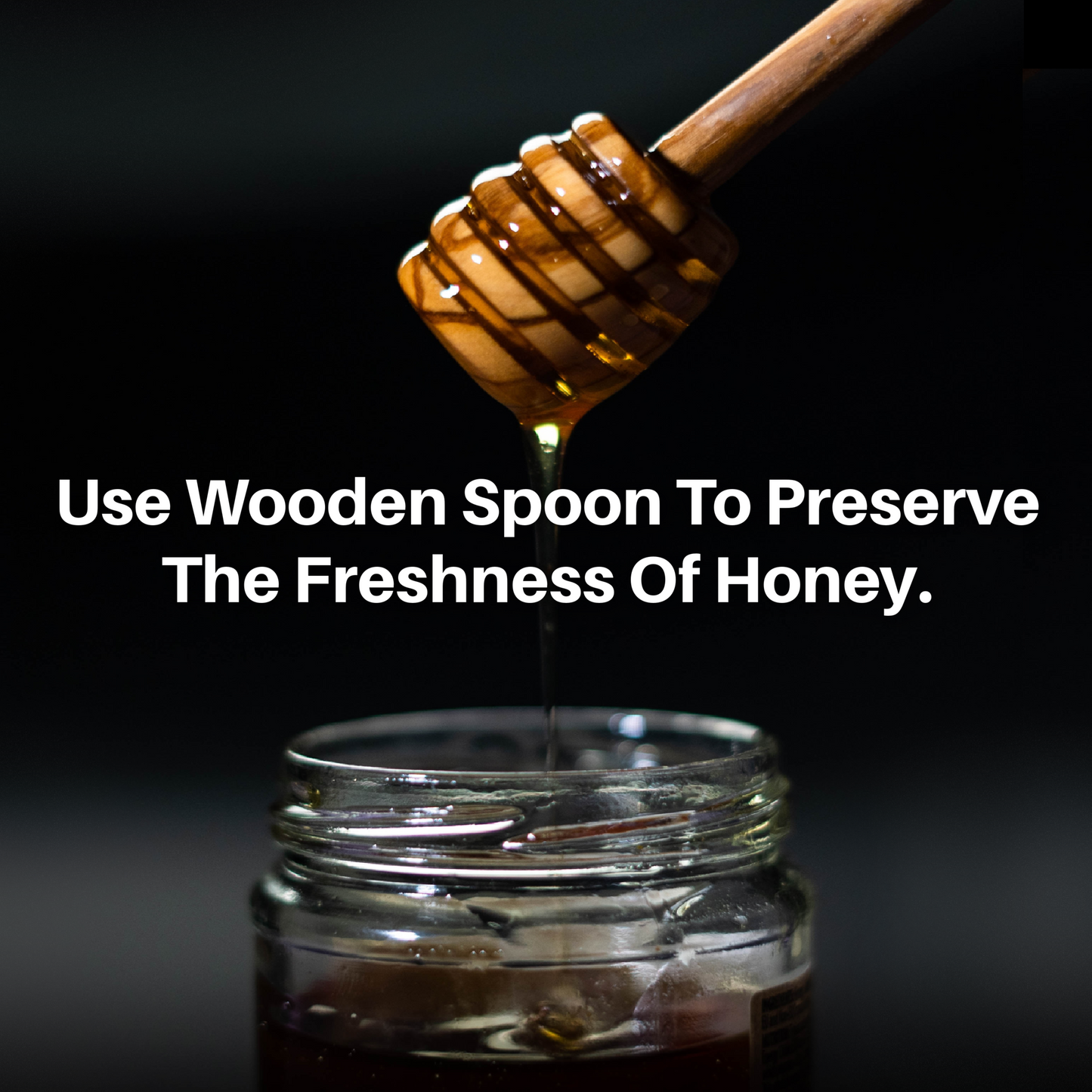 HoneyPlusCo | Wooden Honey Dipper Sticks