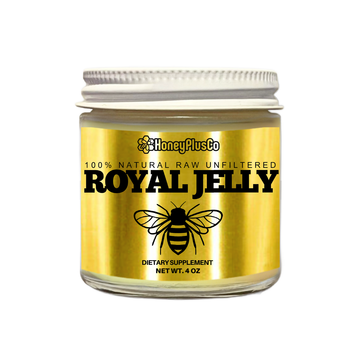 HoneyPlusCo | 100% Natural Fresh Royal Jelly