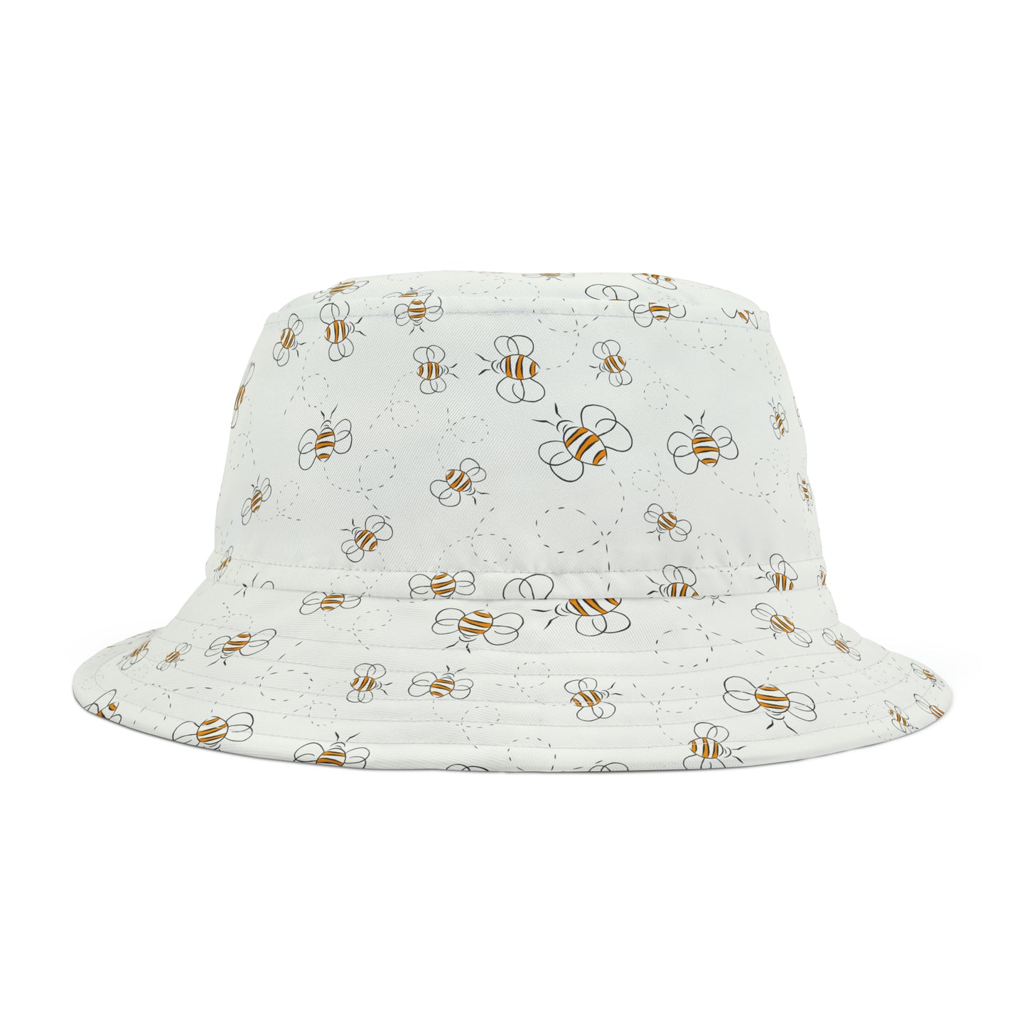 HoneyPlusCo Merch | Honey Bee Bucket Hat - Full Print Style 10