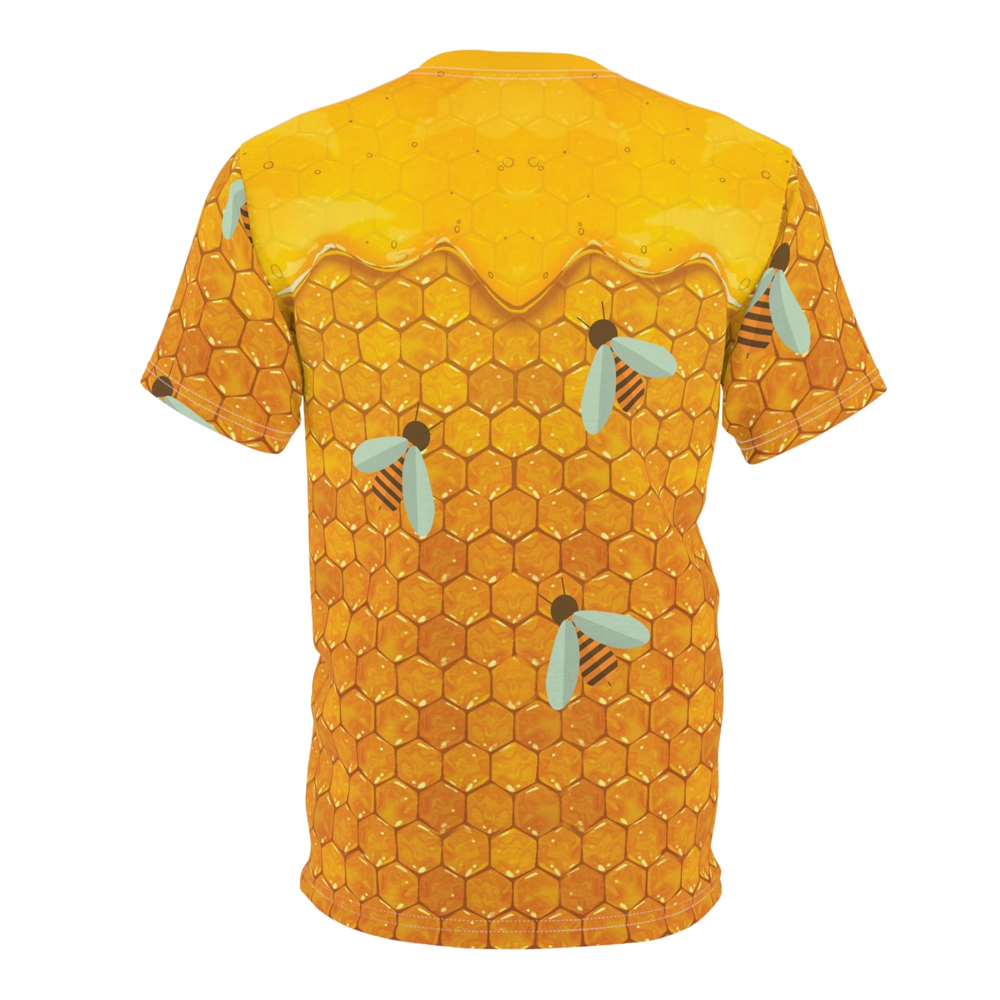 HoneyPlusCo Merch | Honey Bee T Shirt - Full Print Style 1