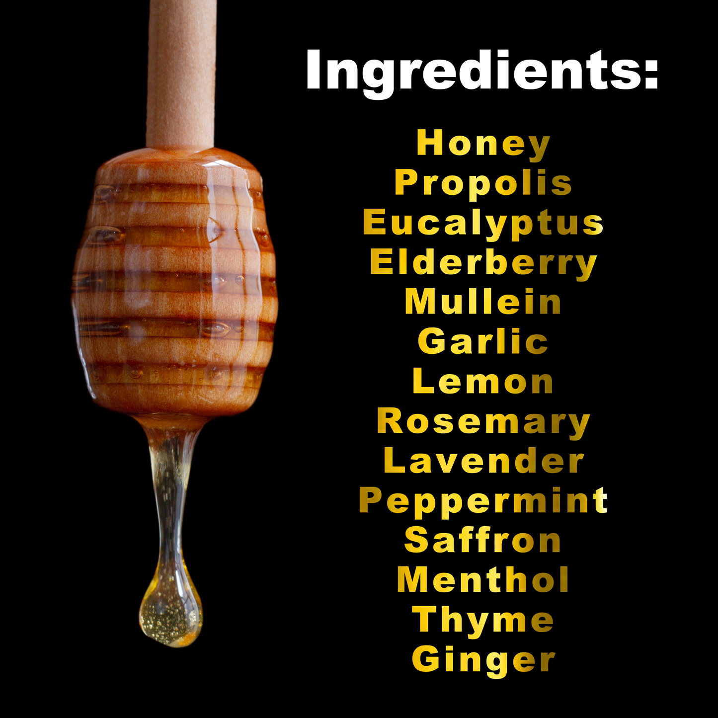 HoneyPlusCo | Honey&Herbs - Natural Honey Cough & Cold Relief +Immune Support - BroncoHoney