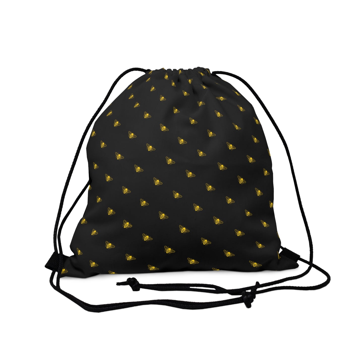HoneyPlusCo Merch | Honey Bee Drawstring Backpack Style 7