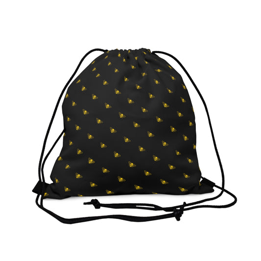 HoneyPlusCo Merch | Honey Bee Drawstring Backpack Style 7
