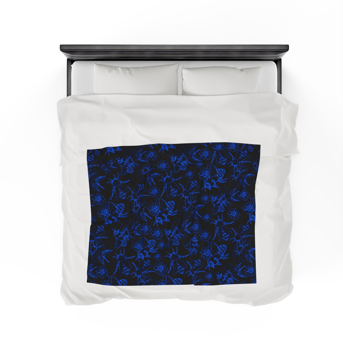 HoneyPlusCo Merch | Honey Bee Plush Blanket Style 4