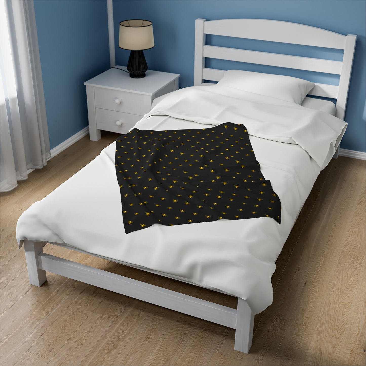 HoneyPlusCo Merch | Honey Bee Plush Blanket Style 7