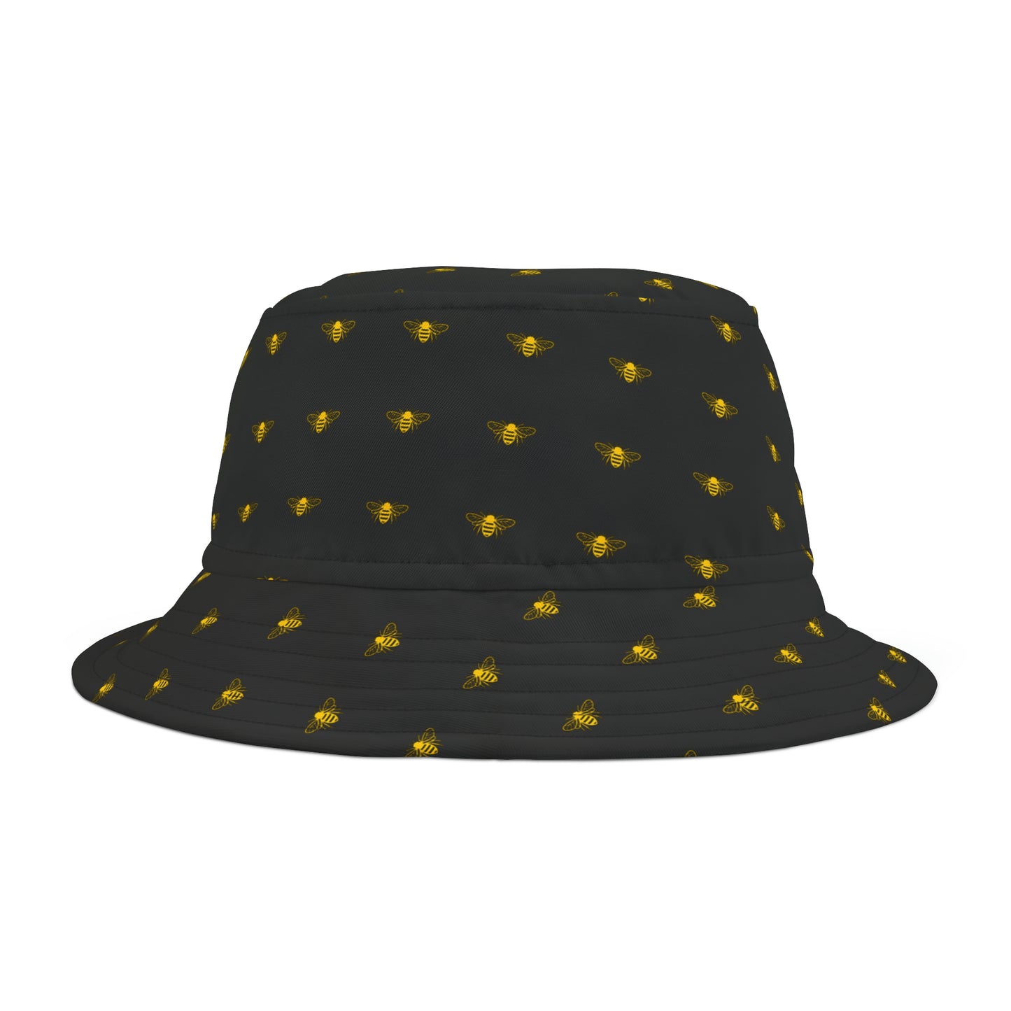 HoneyPlusCo Merch | Honey Bee Bucket Hat - Full Print Style 7