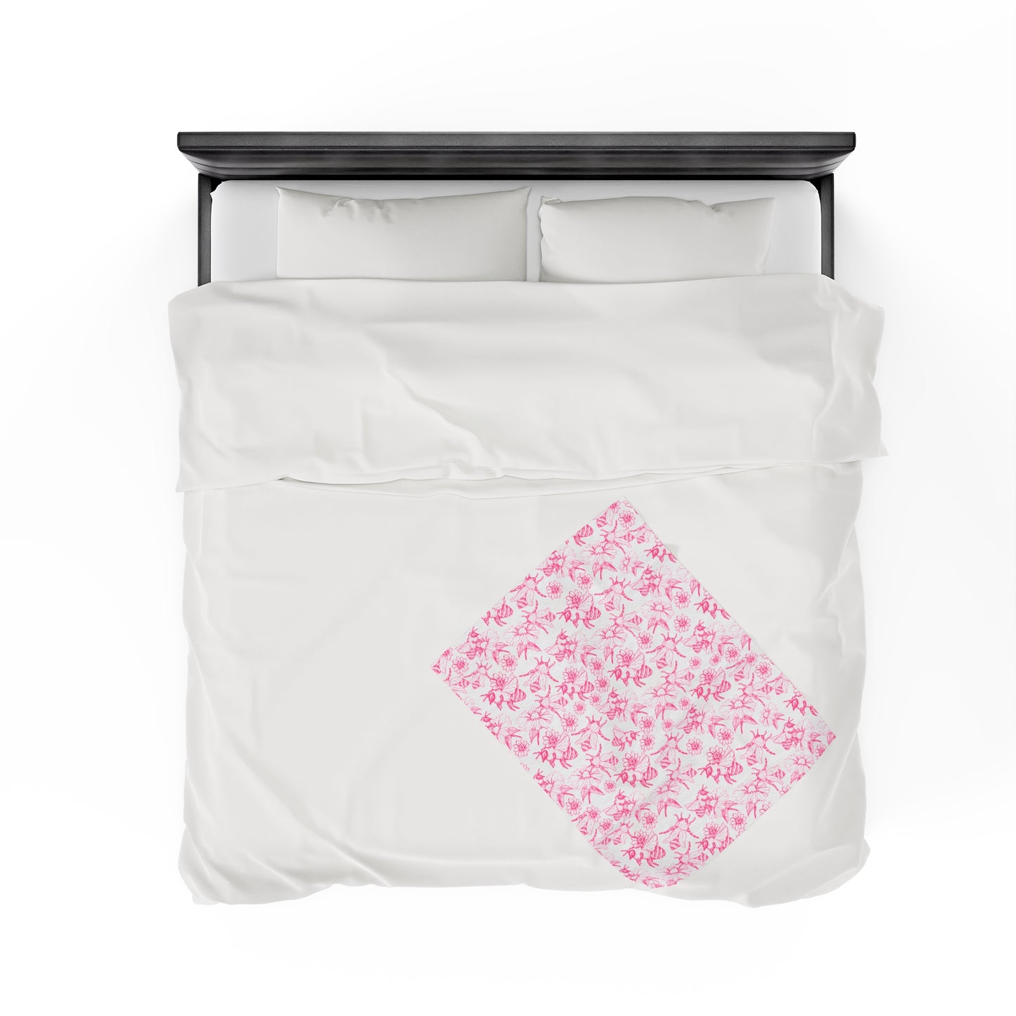 HoneyPlusCo Merch | Honey Bee Plush Blanket Style 5