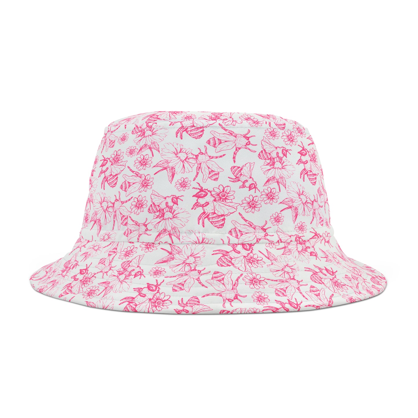 HoneyPlusCo Merch | Honey Bee Bucket Hat - Full Print Style 5