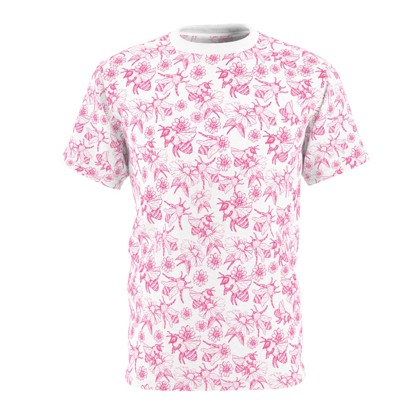 HoneyPlusCo Merch | Honey Bee T Shirt - Full Print Style 5