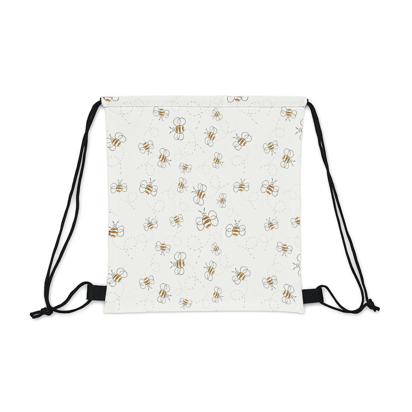 HoneyPlusCo Merch | Honey Bee Drawstring Backpack Style 10