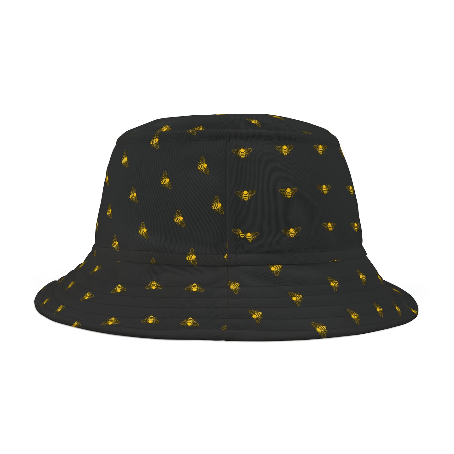 HoneyPlusCo Merch | Honey Bee Bucket Hat - Full Print Style 7