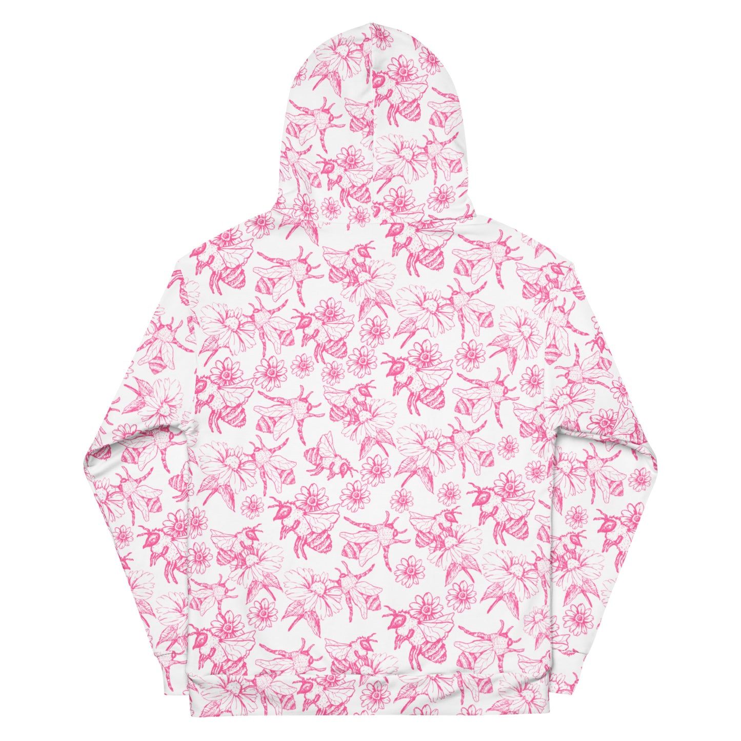 HoneyPlusCo Merch | Honey Bee Hoodie - Full Print Style 5