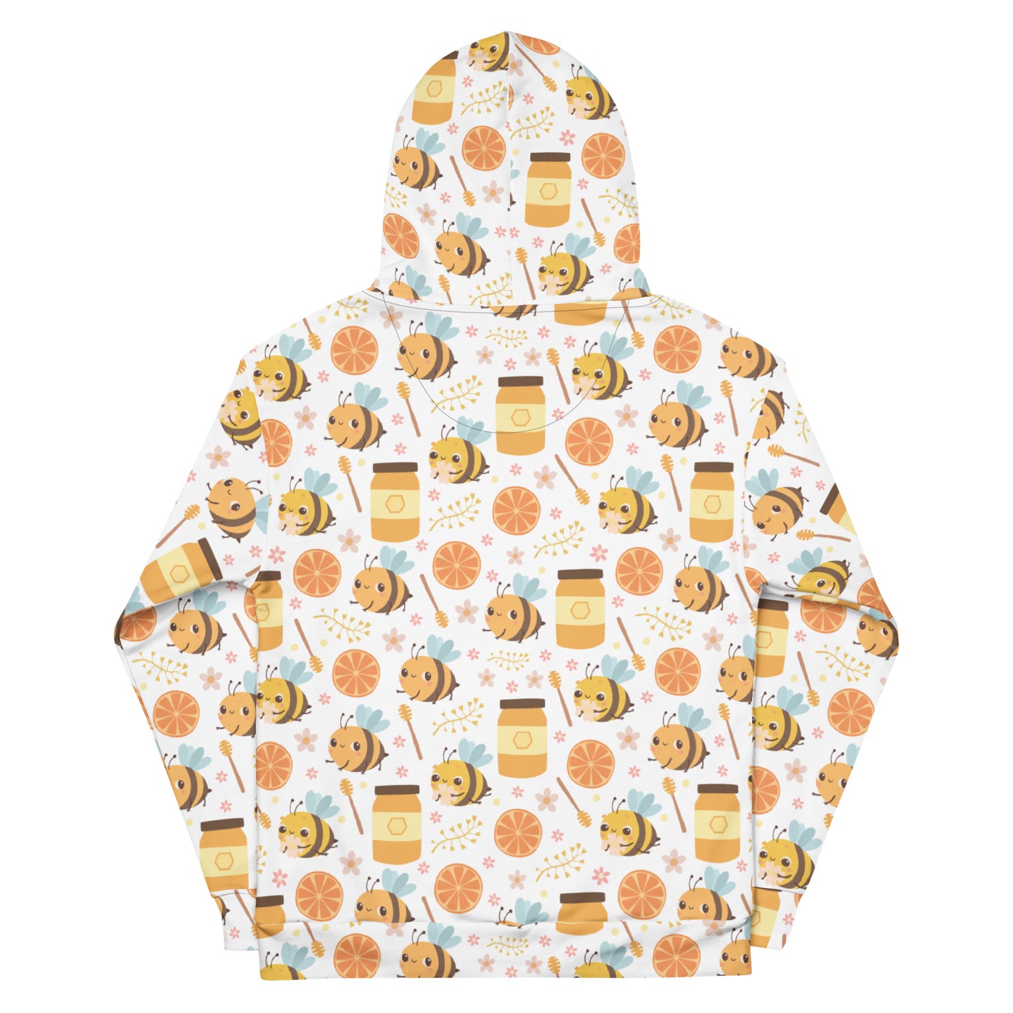 HoneyPlusCo Merch | Honey Bee Hoodie - Full Print Style 6