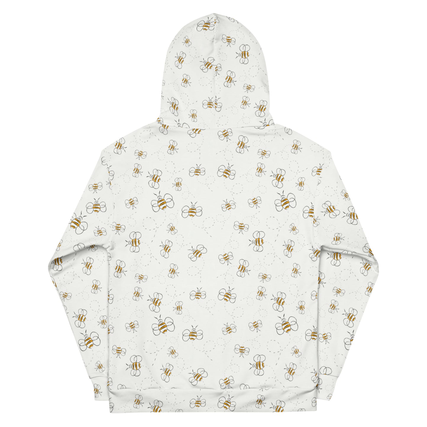 HoneyPlusCo Merch | Honey Bee Hoodie - Full Print Style 10