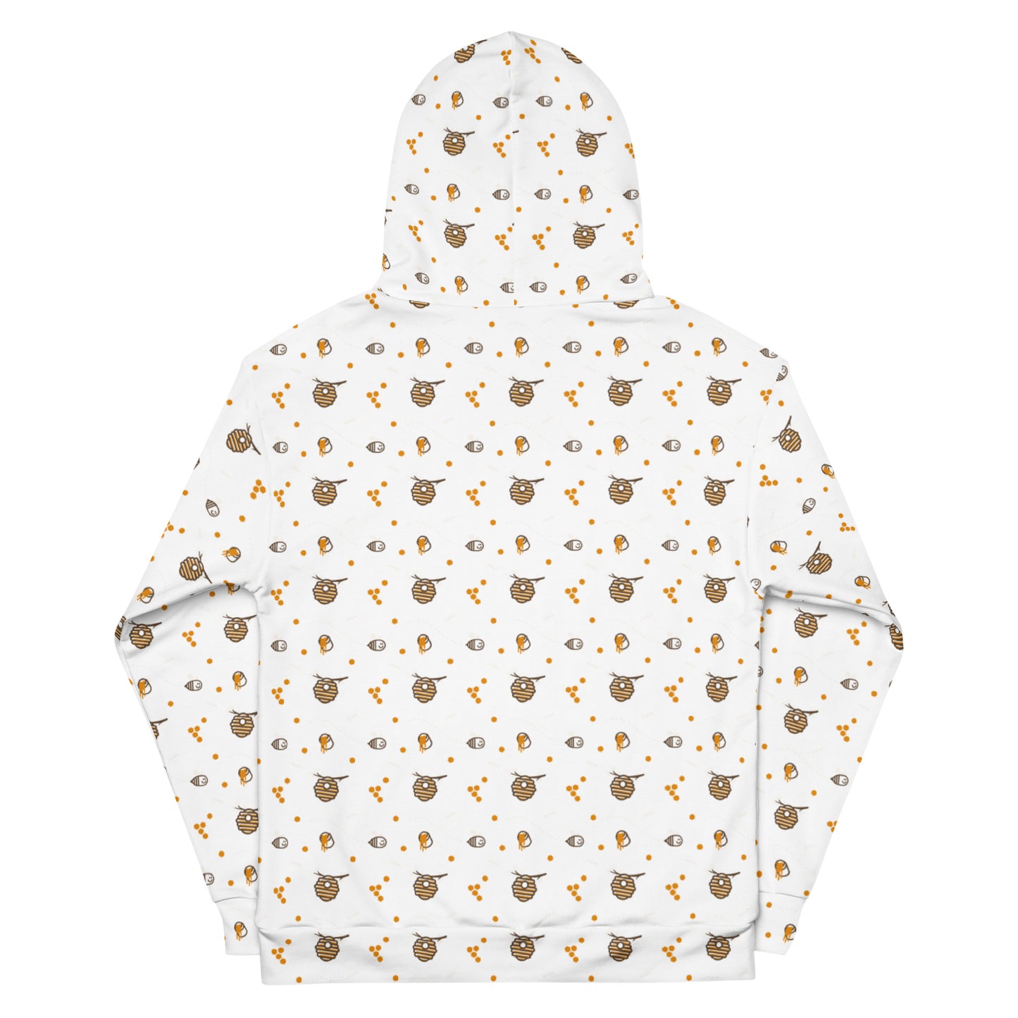 HoneyPlusCo Merch | Honey Bee Hoodie - Full Print Style 12
