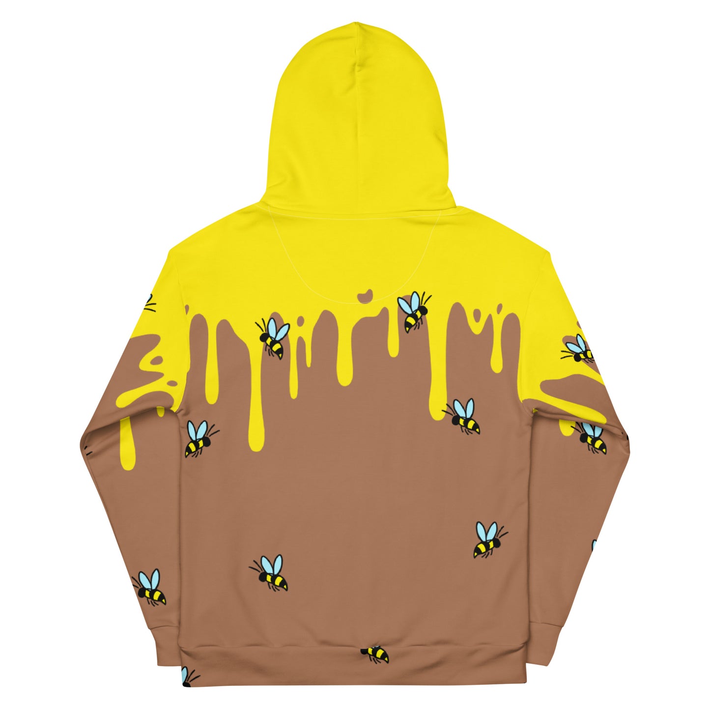 HoneyPlusCo Merch | Honey Bee Hoodie - Full Print Style 8