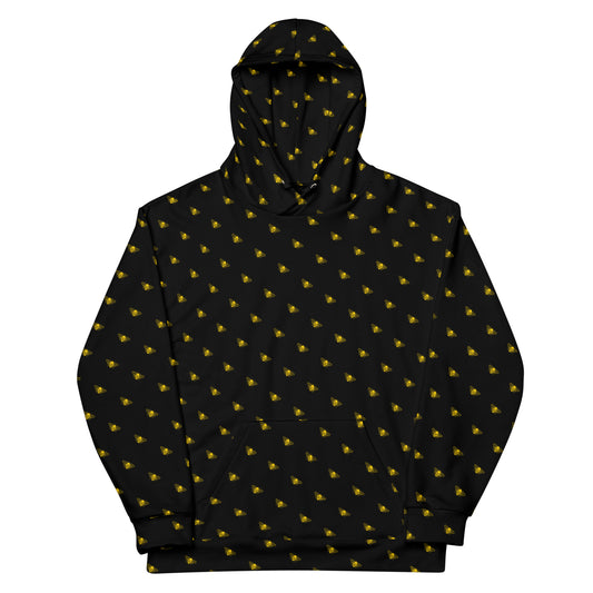 HoneyPlusCo Merch | Honey Bee Hoodie - Full Print Style 7