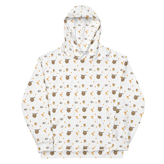HoneyPlusCo Merch | Honey Bee Hoodie - Full Print Style 12
